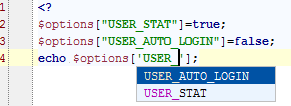 Code completition