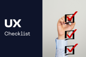 UX checklist pre ecommerce