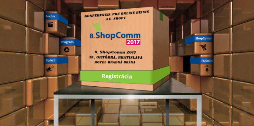 Konferencia 8. ShopComm so 40-% zľavou – od ui42!