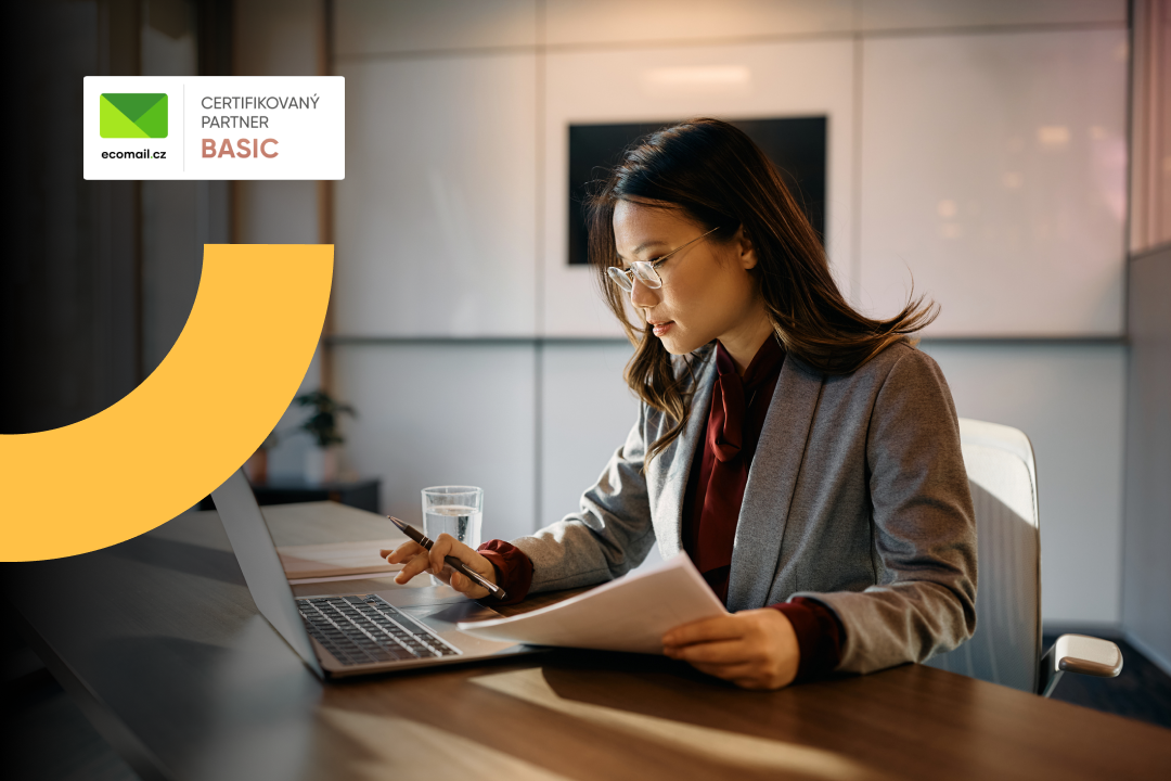 Sme Ecomail certifikovaný partner
